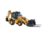 Pemuat Backhoe 4X4 75KW